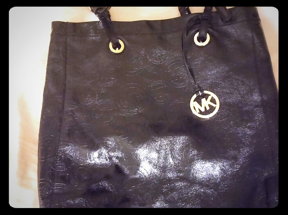 NWOT Michael Kors patent leather bag